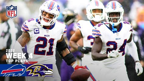 Buffalo Bills Top Plays Vs Baltimore Ravens 2022 Regular Season Week