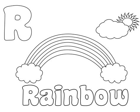 Free Printable Letter R Coloring Page Pdf Coloring Home