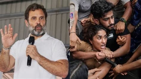 Rahul Gandhi Reacts To Vinesh Phogat Video Takes A ‘baahubali Jibe At