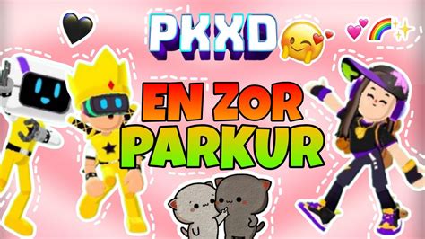 EN ZOR PARKURU BİTİRMEYE ÇALIŞIYORUZ SESLİ VİDEO PK XD MELOYT