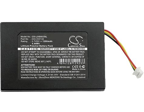 Battery for Logitech G533 G933 G935 Artemis Spectrum Gaming Headset 533 ...