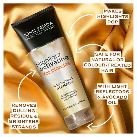 John Frieda Highlight Activating Moisturising Shampoo Sheer Blonde