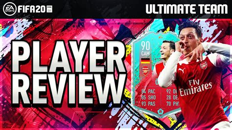 FIFA 20 FUT BIRTHDAY MESUT OZIL PLAYER REVIEW YouTube