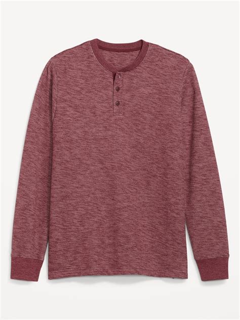 Cozy Knit Long Sleeve Henley T Shirt Old Navy