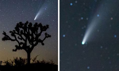 Comet NEOWISE Is Comet NEOWISE Visible To The Naked Eye Science News Express Co Uk