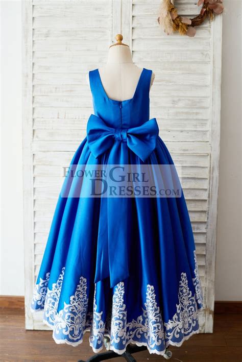 Flower Girl Gowns Royal Blue Flower Girl Dresses