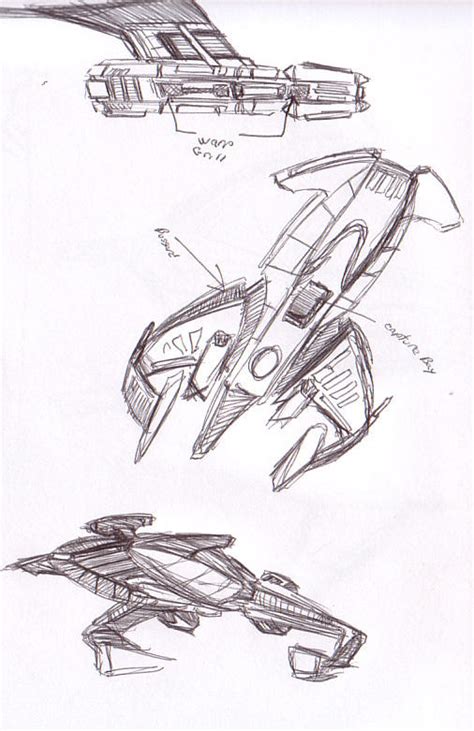 Concept Klingon Cruiser 01 By Atolmazel On Deviantart