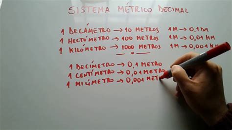 SIMELA MATEMATICA EXPLICACION SISTEMA METRICO LEGAL ARGENTINO YouTube