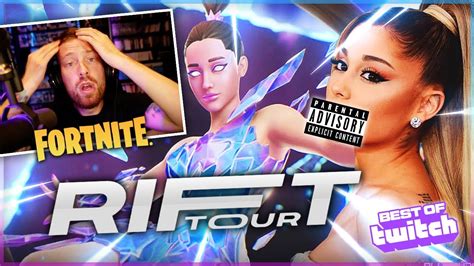 On réagit EN STREAM au concert de ARIANA GRANDE sur FORTNITE RIFT