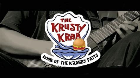 Krusty Krab Theme Guitar Cover Youtube