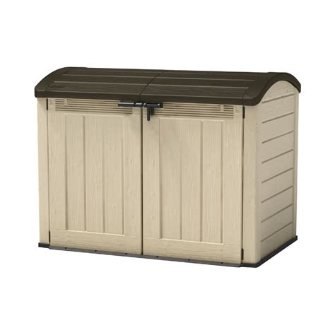 Keter Woodland Xxl 5ft 8 X 3ft 7 1 7 X 1 1m Horizontal Storage Shed Costco Uk