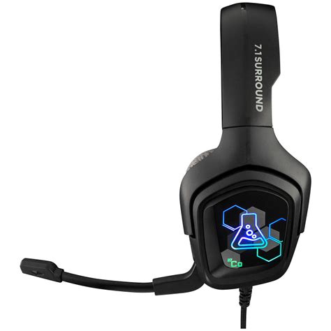 Casque Micro Gamer The G Lab KORP Cobalt 7 1 Noir