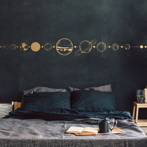 Planets wall decals solar system decals space wall art etsy – Artofit