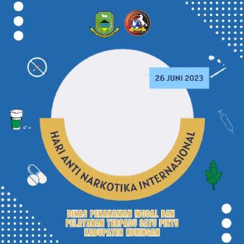 25 Twibbon Hari Anti Narkotika Internasional 2023 Hidup Sehat Tanpa