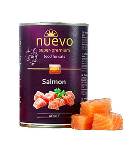 NUEVO Salmon 400g Adult Cat Łosoś karma dla kota 14654671361 Allegro pl