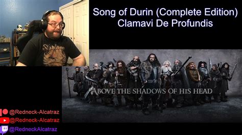 Nerd Reacts To Song Of Durin Complete Edition By Clamavi De Profundis