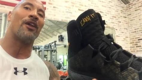 Dwayne Johnson Previews His New ‘Rocks Fiya’ Under Armour Sneaker ...