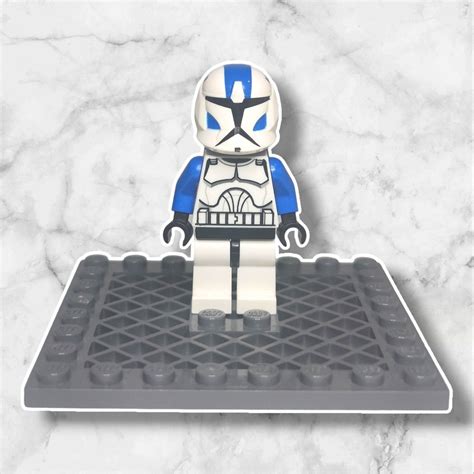 Lego Star Wars Custom Clone Trooper - CW P1 501st Comm Trooper (read ...