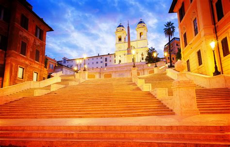 Spanish Steps Rome Italy Featuring Rome Spanish And Steps An