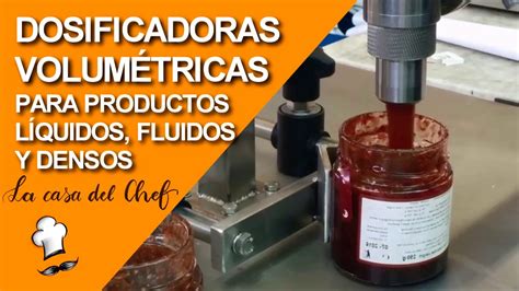 Dosificadora Volum Trica Para Productos L Quidos Fluidos Y Densos Youtube