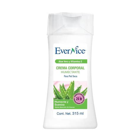 Crema Corporal Ever Nice Para Piel Seca Con Aloe Vera 315 Ml Bodega