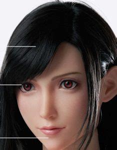 100cm Game Lady Tifa Mini Full Size Silicone Sex Doll HXDOLL