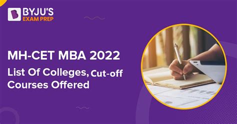 Mh Cet Mba College List Check Fees Courses Offered