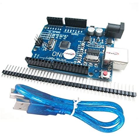 Kuman Uno R3 Atmega328p Con Cable Usb Para Arduino Compatible Con