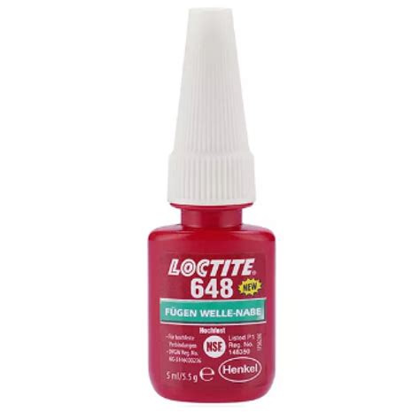 Loctite 648 5 мл. Описание. Купить со склада. В наличии. Доставка.