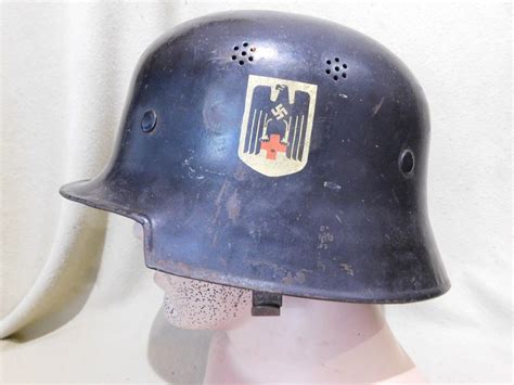 WWII German Medic's Helmet - Trade In Military