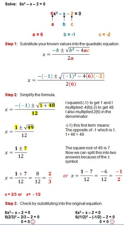 Basic Algebra Equation Examples