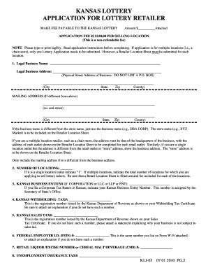 Fillable Online Retailer Application Forms Fax Email Print Pdffiller