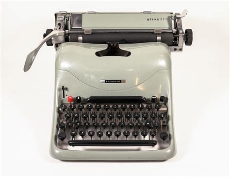 Olivetti Lexikon 80 Macchina Per Scrivere Antica Cartotecnica