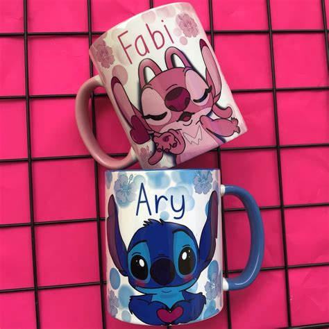 Caneca Lilo Stitch Elo Produtos Especiais