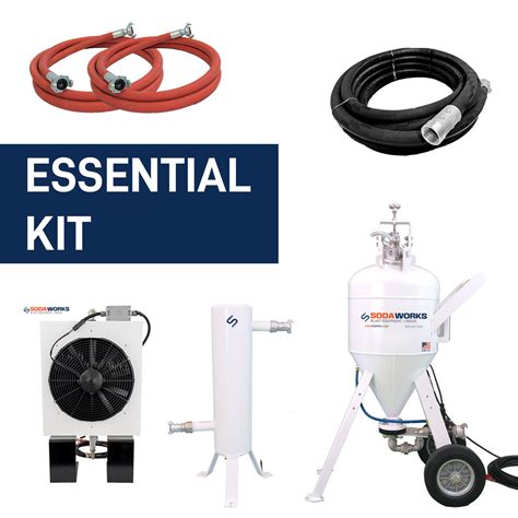 Soda Blasting Equipment Kits – Soda Works