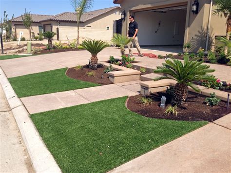 Grass Installation East Foothills, California Landscape Ideas, Small ...