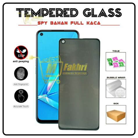 Jual TG KACA SPY Tempered Glass Oppo A52 A92 A72 A74 5G A93 5G A53 5G