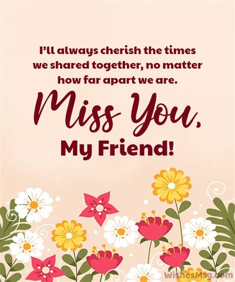 Miss You Quotes And Messages For Friends Wishesmsg Miss You Friend