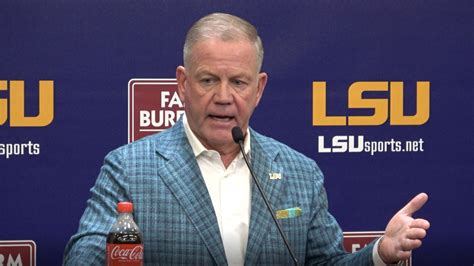 Watch Lsu Brian Kelly Talks Moving Forward After Opening Loss