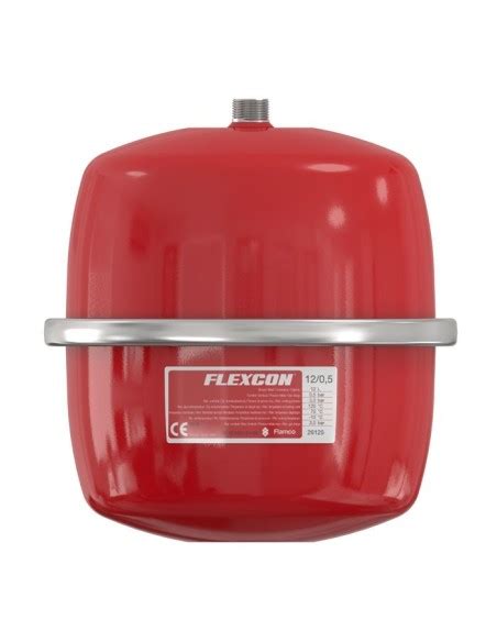 Flamco Flexcon Expansievat 8 Liter 0 5 Bar Rood Voordelig Bij Shoponderdeel