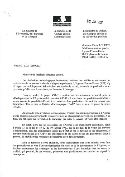 Exemple Lettre De Mission