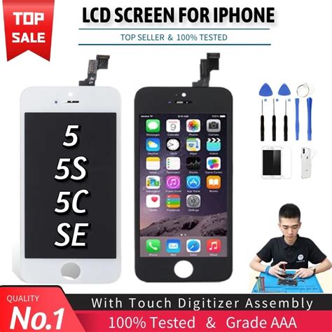 Aaa For Iphone S C Se Lcd Display Touch Digitizer Assembly