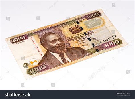 1000 Kenyan Shillings Bank Note Kenya Stock Photo Edit Now 303208583