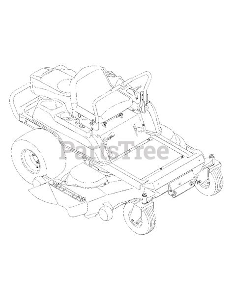 Troy Bilt 17af2acp766 Troy Bilt Mustang Rzt 50 Zero Turn Mower 2007