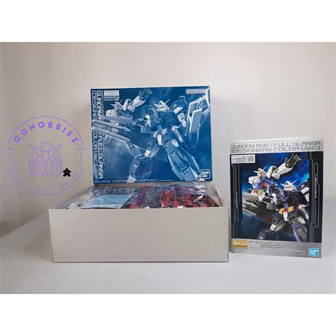 Premium Bandai Mg Gundam Age Full Glansa Designers Color Ver