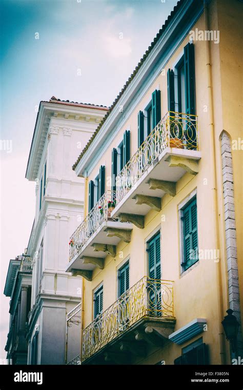 Corfu Old Town Stock Photo - Alamy