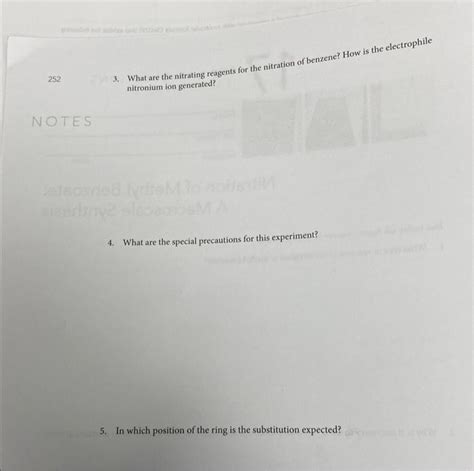 Solved 3. What are the nitrating reagents for the nitration | Chegg.com