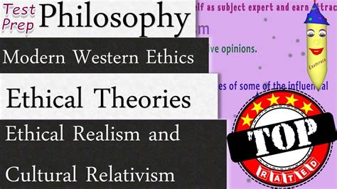 Ethical Theories Ethical Realism And Cultural Relativism Modern