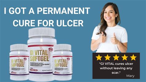 Gi Vital Softgel Peptic Ulcer Permanent Solution Youtube