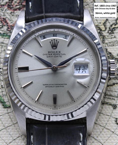 Cool Rolex Of The Day 588 1803 Day Date With Red 15 30 45 60 Minute